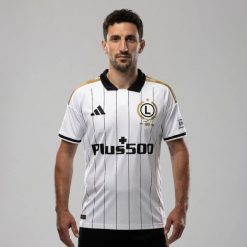 Koszulka adidas domowa 2026/27 – KA6406. Koszulki sportowe męskie LEGIA, s, bez wzorów, z materiału, bez kołnierzyka, bez ramiączek, do piłki nożnej. Za 389.99 zł.