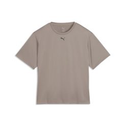 Damska koszulka Train All Day Essentials o luźnym kroju PUMA. Szare koszulki sportowe damskie Puma, l, bez wzorów, z dżerseju, bez kołnierzyka, bez ramiączek, na fitness i siłownię. Za 129.00 zł.