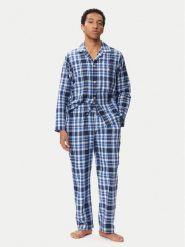 Polo Ralph Lauren Piżama 714899627016 Niebieski Regular Fit. Niebieskie piżamy męskie Polo Ralph Lauren, l, bez wzorów, z bawełny, bez ramiączek. Za 659.99 zł.