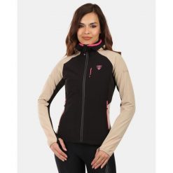 Damska kurtka softshell Kilpi BALEO-W. Brązowe kurtki damskie Kilpi, m, bez wzorów, z nylonu, bez kaptura. Za 510.50 zł.