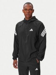 Adidas Kurtka do biegania Climacool Iconic KQ8060 Czarny Regular Fit. Czarne kurtki męskie Adidas, l, bez wzorów, z syntetyku, sportowe, bez kaptura. Za 349.99 zł.