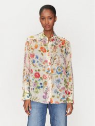 Luisa Spagnoli Koszula Barometro 541819 Kolorowy Regular Fit. Bluzki damskie Luisa Spagnoli, xl, bez wzorów, bez kołnierzyka, bez ramiączek. Za 619.99 zł.