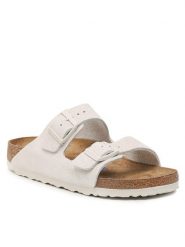 Birkenstock Klapki Arizona Bs 1024516 Beżowy. Brązowe klapki damskie Birkenstock, bez wzorów, ze skóry, bez obcasa. Za 419.99 zł.