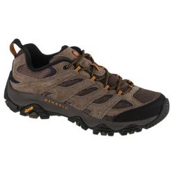 Buty do chodzenia Męskie Merrell. Brązowe trekkingi męskie Merrell, trekkingowe. Za 587.00 zł.