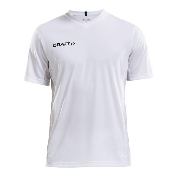 Koszulka Craft Squad solid. Białe koszulki sportowe męskie Craft, xl, bez wzorów, z materiału, bez kołnierzyka, bez ramiączek, na fitness i siłownię. Za 149.99 zł.