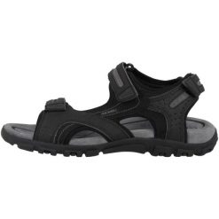 Sandały Geox Model Uomo Sandal Strada Kolor Czarny. Czarne sandały męskie Geox, bez zapięcia. Za 312.99 zł.