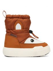 Moon Boot Śniegowce Mb Jr Park Tube Mid Animal Wp 80D3440100 S Brązowy. Brązowe buty zimowe dziewczęce Moon Boot, z materiału, bez zapięcia. Za 759.99 zł.