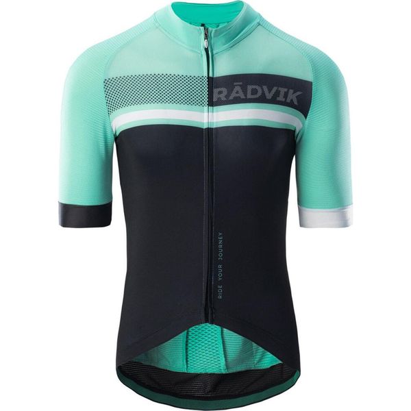 Koszulka treningowa męska Radvik Foxtrot GTS. Niebieskie buty sportowe męskie RADVIK, bez zapięcia, rowerowe. Za 200.97 zł.