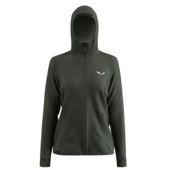 Damska kurtka z kapturem Salewa Puez Merino. Zielone kurtki damskie Salewa, m, bez wzorów, z nylonu, z kapturem. Za 700.50 zł.