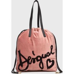 Desigual - Torebka. Szare torby na ramię damskie Desigual. Za 299.90 zł.