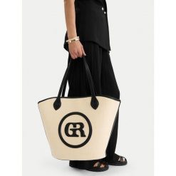 Torebka GINO ROSSI. Białe torebki do ręki damskie Gino Rossi, bez wzorów, klasyczne, bez dodatków. Za 179.99 zł.