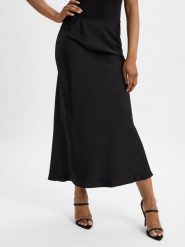 Neo Noir satynowa spódnica maxi - Vicky Kobiety czarny, 36. Czarne spódnice damskie Neo Noir, bez wzorów, z satyny, eleganckie, maxi. Za 349.95 zł.
