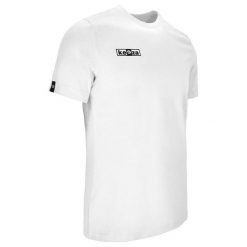 Koszulka bawełniana KEEZA Basic. Białe koszulki sportowe męskie KEEZA, bez wzorów, z bawełny, bez kołnierzyka, bez ramiączek, do piłki nożnej. Za 32.00 zł.