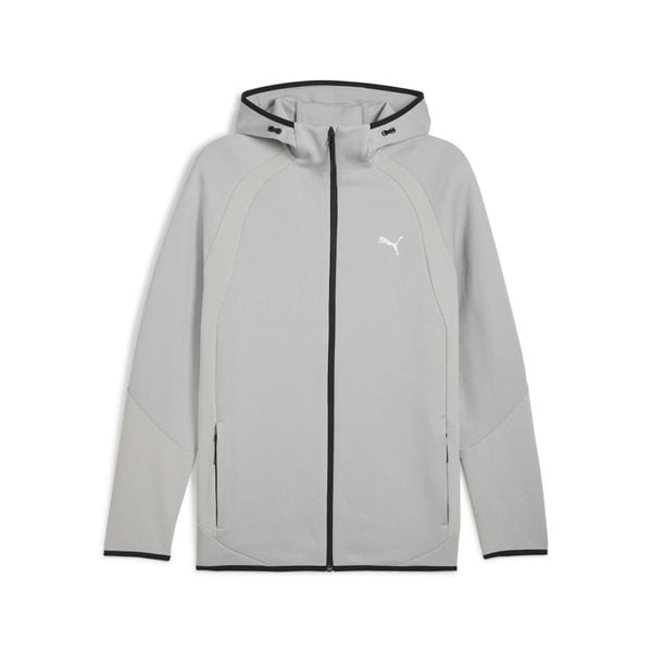 Męska bluza Evostripe z kapturem PUMA. Szare bluzy męskie Puma, na jesień, m, bez wzorów, z bawełny, z kapturem. Za 297.75 zł.