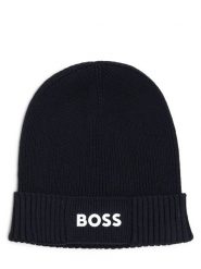 BOSS Green Czapka Mężczyźni Bawełna niebieski, ONE SIZE. Niebieskie czapki i kapelusze męskie BOSS GREEN, bez wzorów, z bawełny. Za 179.95 zł.