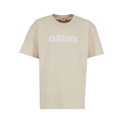 Oversized T-shirt Urban Classics Cursive Bold Logo Heavy. Białe t-shirty męskie Urban Classics, m, bez wzorów, bez kołnierzyka. Za 149.50 zł.