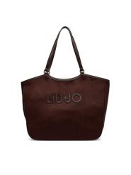 Liu Jo Torebka AF6117 T711A Brązowy ciemny. Brązowe torebki do ręki damskie Liu Jo, bez wzorów, z materiału, bez dodatków. Za 559.99 zł.