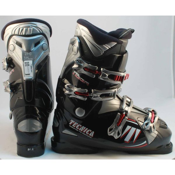 Używane buty narciarskie - TECNICA Mega, 46 EU, Stan bardzo dobry. Obuwie sportowe damskie TECNICA, bez wzorów, narciarskie. Za 370.00 zł.