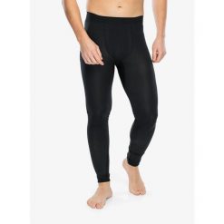 Legginsy termoaktywne męskie Odlo Performance Light Eco BL Bottom Long. Czarne legginsy sportowe męskie Odlo, m, bez wzorów, narciarskie. Za 218.99 zł.