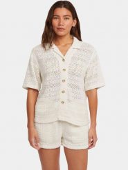 Koszulka Damska O'Neill O'Riginals Crochet. Brązowe t-shirty damskie O'Neill, s, bez wzorów, z bawełny, klasyczne, bez kołnierzyka. Za 339.00 zł.