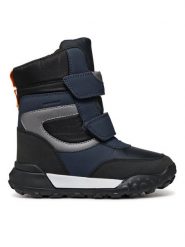 Geox Śniegowce J Trekkyup Boy B Abx J46MBB 050FU C0673 M Granatowy. Niebieskie buty zimowe chłopięce Geox, bez wzorów, ze skóry, bez zapięcia. Za 379.99 zł.