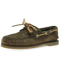 Mokasyny Classic Boat 2 Eye Rozmiar 42 - TB0A4187EO8 Zielony. Zielone mokasyny męskie Timberland, ze skóry, klasyczne. Za 618.35 zł.