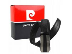 Pasek skórzany Pierre Cardin [D] 549 NERO czarny. Czarne paski damskie Pierre Cardin, bez wzorów, ze skóry, eleganckie. Za 106.27 zł.