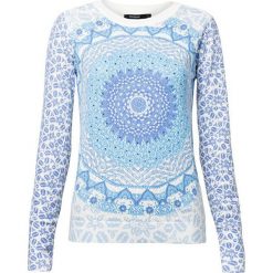 Desigual Damski sweter Jers Sora Star Saphire 19SWJFA9 5205 (rozmiar XS). Swetry damskie Desigual, xs, bez wzorów, retro, bez kołnierzyka, bez ramiączek, bez kaptura. W wyprzedaży za 186.00 zł.