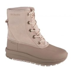 Buty Columbia Moritza Shield Omni-Heat 2100381102 beżowy. Brązowe śniegowce i trapery damskie ze skóry, za kostkę. Za 610.80 zł.