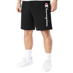 Spodenki męskie Chamapion. Czarne krótkie spodenki sportowe męskie Champion, m, bez wzorów. Za 119.00 zł.