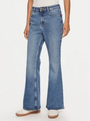 Wrangler Jeansy Fierce 112356799 Niebieski Flare Fit. Niebieskie jeansy damskie Wrangler. Za 249.99 zł.