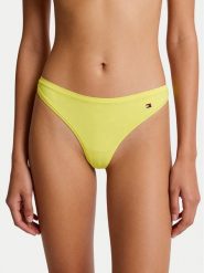 Tommy Hilfiger Stringi UW0UW06046 Żółty jasny. Żółte stringi damskie Tommy Hilfiger, xs, bez wzorów, z syntetyku. Za 109.99 zł.