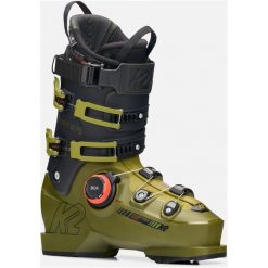 Buty narciarskie męskie K2 CORTEX 120 BOA. Zielone buty sportowe męskie K2, bez zapięcia, narciarskie. Za 3,199.99 zł.