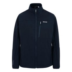 Męska Kurtka Soft Shell Mountdale. Niebieskie kurtki męskie Regatta, m, bez wzorów, z elastanu, bez kaptura. Za 237.99 zł.