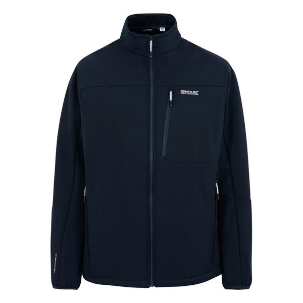 Męska Kurtka Soft Shell Mountdale. Niebieskie kurtki męskie Regatta, m, bez wzorów, z elastanu, bez kaptura. Za 237.99 zł.