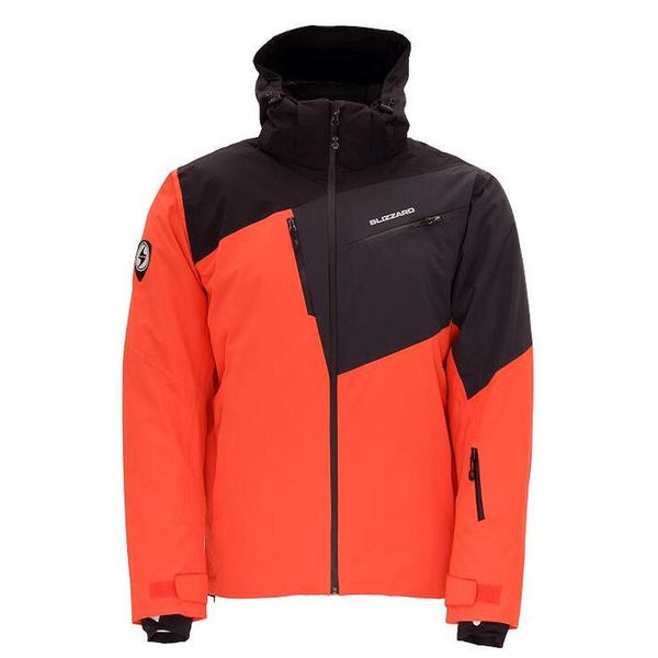 Męska kurtka narciarska Blizzard Leogang red/black 10.000mm. Czarne kurtki męskie BLIZZARD, m, bez wzorów, bez kaptura, narciarskie. W wyprzedaży za 719.99 zł.