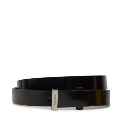 Pasek Damski Calvin Klein. Czarne paski damskie Calvin Klein, bez wzorów. Za 279.99 zł.