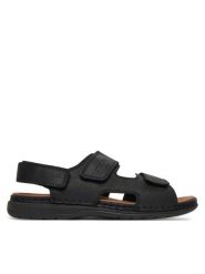 Rieker Sandały CEO-25558-01 Czarny. Czarne sandały męskie Rieker, ze skóry, bez zapięcia. Za 349.99 zł.