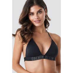 Calvin Klein Fixed Triangle RP Top - Black. Bikini damskie marki Calvin Klein. Za 181.95 zł.