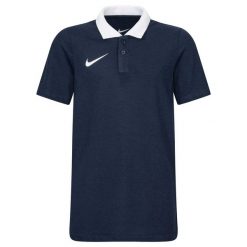 Koszulka Chłopak Nike Park 20 granatowy. Białe t-shirty dla chłopców Nike, bez wzorów, bez ramiączek. Za 201.99 zł.