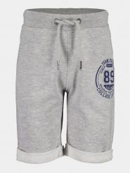 Blue Seven Szorty sportowe 824634 X Szary Regular Fit. Szare szorty dla chłopców Blue Seven, bez wzorów, z bawełny, sportowe. Za 69.99 zł.