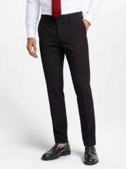 Finshley & Harding spodnie garniturowe Mężczyźni Regular Fit czarny, 58. Czarne eleganckie spodnie męskie Finshley & Harding, m, bez wzorów, z syntetyku. Za 349.95 zł.