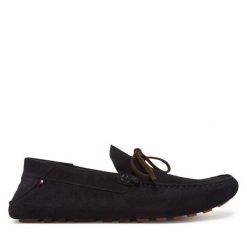 Mokasyny Tommy Hilfiger. Niebieskie mokasyny męskie Tommy Hilfiger. Za 379.99 zł.