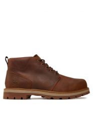 Timberland Trzewiki BRITTON ROAD MID CHUKKA WP TB0A69TWEM61 Brązowy. Brązowe botki męskie Timberland, bez wzorów, z nubiku, bez zapięcia. Za 799.99 zł.