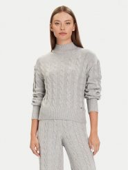 Guess Golf W5BR30 Z1192 Szary Relaxed Fit. Szare swetry damskie Guess, xs, z aplikacjami, z syntetyku, bez kołnierzyka, bez ramiączek, bez kaptura. Za 479.99 zł.