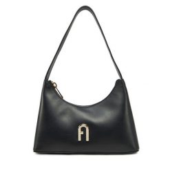 Torebka Furla. Czarne torebki do ręki damskie Furla, bez wzorów, klasyczne, bez dodatków. Za 759.99 zł.