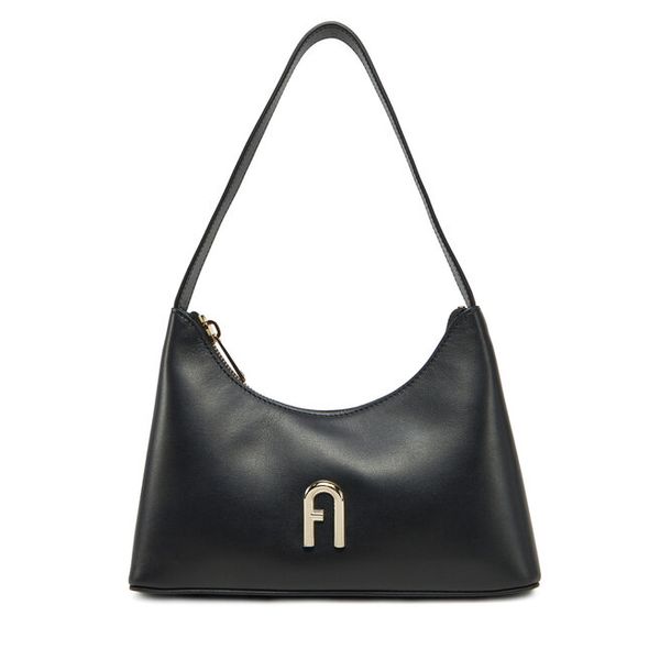 Torebka Furla. Czarne torebki do ręki damskie Furla, bez wzorów, klasyczne, bez dodatków. Za 759.99 zł.