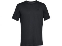 Koszulka Under Armour Sportstyle Left Chest Logo. Białe koszulki sportowe męskie Under Armour, s, bez wzorów, z bawełny, bez kołnierzyka, bez ramiączek, na fitness i siłownię. Za 169.99 zł.