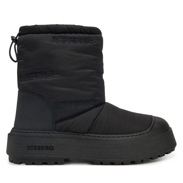 Śniegowce Iceberg. Czarne śniegowce i trapery damskie Iceberg. Za 1,819.00 zł.