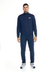 Bluza z bawełna z kaptur na co dzień na siłownię. Czerwone bluzy męskie LEONE 1947 APPAREL, m, bez wzorów, z bawełny, bez kaptura. Za 471.52 zł.